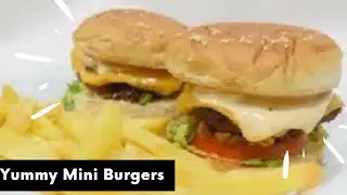 Mini Beef burger recipe|Burger sauce recipe |Belly up cooking.
