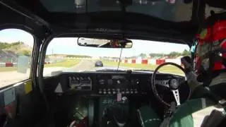 Alex Buncombe Nurburgring Oldtimer E-Type Challenge Race 2 1st lap