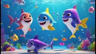 Ocean Dance with Baby Sharkie 🦈🎶 | Fun Sea Song for Kids | Underwater Nursery Rhyme