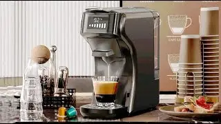 HiBREW H1B 6-in-1 Capsule Coffee Machine, Hot & Cold Espresso Maker