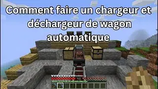 💥 Minecraft Redstone | Chargeur & D&eacute;chargeur de Wagonnet ULTRA SIMPLE (Survie & Cr&eacute;atif)