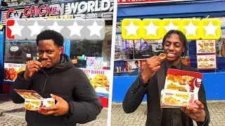I Tried Britain&rsquo;s BEST and WORST Rated Chicken Shops!