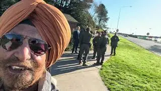 Peace Arch Park & Border visit 