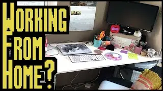 How to Transform a Corner into a Temporary Home Office Workspace