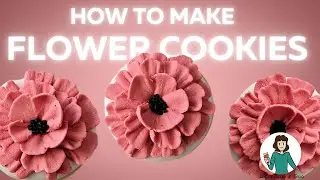 Pipe Beautiful Royal Icing Flower Cookies: Step-by-Step Cookie Decorating Tutorial