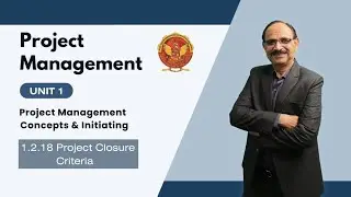 1.2.18 Project Closure Criteria | CE703(B) |