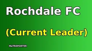 Rochdale Lead! National League Results & Playoff Race (2-Minute Update)