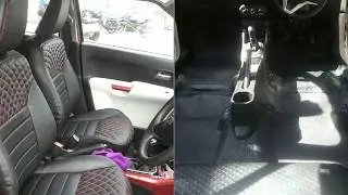 Maruti Suzuki Ignis Seat cover and Floor mat | Car Modified | Ignis Modifications