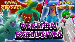 ВСЕ 48 эксклюзивных локаций версии Pokemon в цветах Scarlet и Violet