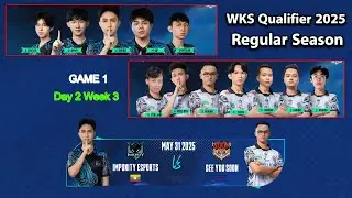See You Soon vs Impunity Esports | GAME 1 | ការប្រកួត WKS Spring 2025 Regular Season | HOK GameKH