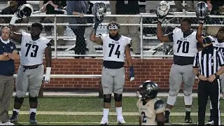 MS Gulf Coast CC OL Carson Williams (#74 in white) Highlights vs East Central MS CC, Oct 22, 2020
