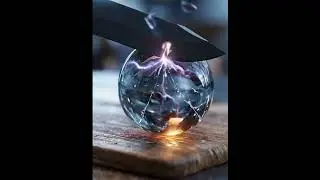 Cutting a Plasma Sphere | AI ASMR