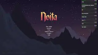 Actually learning something this time? (Noita)