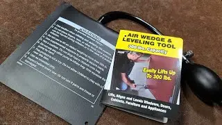 Harbor Freight Air Wedge Lifting & Leveling Air Bags Review