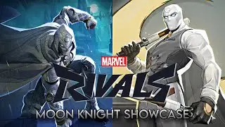 Moon Knight all skins showcase (4k) - Marvel Rivals