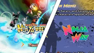 [PREVIEW]Start screen and main menu Naruto x Boruto Ninja Voltage