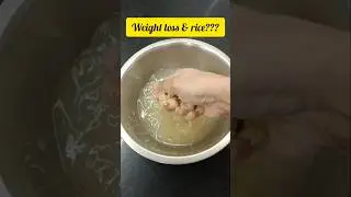 Weight loss and rice?? Any match? #shortsfeed