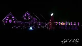 Christmas Light Show 2024 - WALK THE MOON - Shut Up and Dance