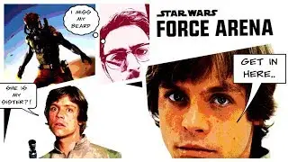 Star Wars: Force Arena DOUBLE LUKE skywalker GAMEPLAY | w Dangerstash |Best Deck in this Mobile Game