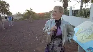 Maspalomas Shopping - Lila Schwarz