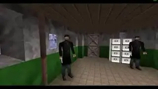 GoldenEye 007 (N64-EMU) Mission 11: Archives (Secret Agent 1:13)