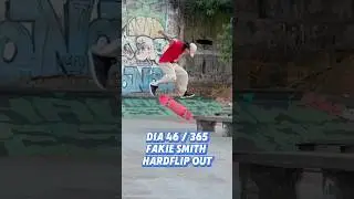 Dia 46 / 365 ( Fakie smith hardflip out ) #skateboard