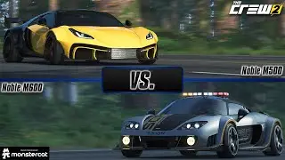 The Crew 2 - Elite Bundle #14 | Noble M500 vs. Noble M600 | FULLY UPGRADED | PRO SETTINGS