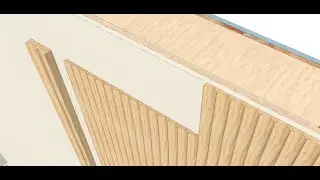 Fluted Wall Symbols - Chief Architect / Home Designer