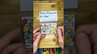 That&rsquo;s Art?: 2024 + 2025 Artist Trading Card Available for Trade! No.48. Table Talk