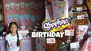 SHOPKINS BIRTHDAY PARTY VLOG | TeamYniguezVlogs #179b | MommyTipsByCole