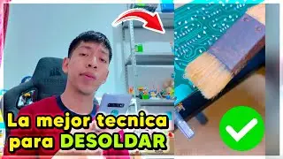 Esta es la tecnica secreta para desoldar componentes electronicos, que quiz&aacute; no sabias,  😯