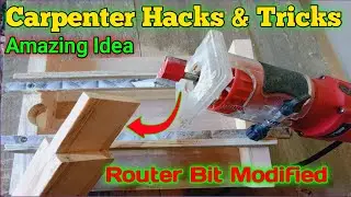 Diy Woodworking Furniture Projects | Router Bit use crafting | Woodworking, CNCProjects, router bit