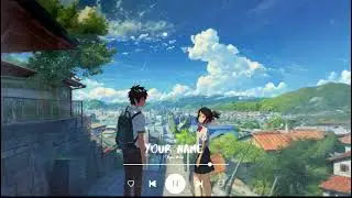 💙 Peaceful Blue Anime Edit | Calm English Love Music