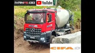 AROCS 6x6 RC BETON CONCRETE MIXER 1/16 BY @MAGOMHRCsl #rctruck #rc #rchobby #rcbruder #xcavator