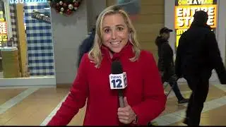 Casual holiday shopping for Black Friday at Atlantic Terminal Mall