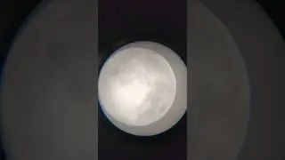 La luna del 4 de diciembre de 2025 (Tasco Astronomico Profesional Luminova Reflector Ecuatorial)