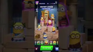 Minion Rush Unity All Sports Fans and History Lesson costumes Completed (Just View cuz Why Not)