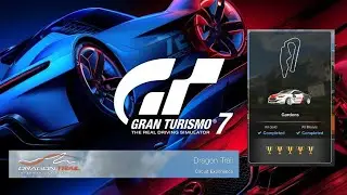 GT7 How to Circuit Experience Turtorial Dragon Trail Gardens Sector 3 GOLD