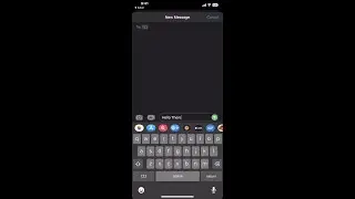How to create a Text Message link to Receive Phone Numbers