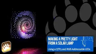 Hacking an Arlec Outdoor Lamp with a QTPy ESP32 and Making a Pretty Light - Procrasturbate Tech