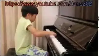 Talented Kid Playing Piano Like a Master