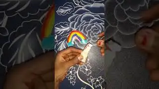 DIY Rainbow stickers 🌈🌈