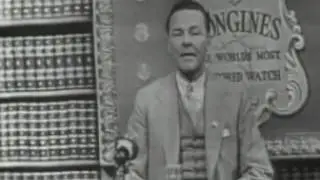 LONGINES CHRONOSCOPE [WITH SEN. HENRY CABOT LODGE, JR.], TELEVISION INTERVIEW: William Bradford ...