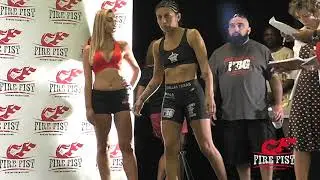 Weigh-in - October 5 - Night of Champions | Fire Fist Boxing Promotions