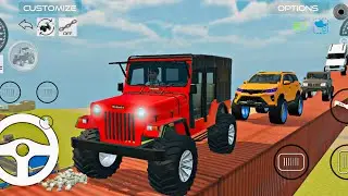 Drive Dumper and Unloading Stone From Dumper Truck in Game🔥#4x4 #thar#scorpio #fortuner #gameplay