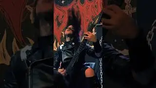 CRYPTA'S GUITARIST GOES CRAZY PLAYING #headbang  #rockconcert #crypta