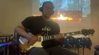 Jesse Parks plays lead guitar over smooth jazz track @MusicJamTracks