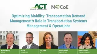 Optimizing Mobility   Transportation Demand Management&rsquo;s Role in TSMO