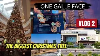 ONE GALLE FACE(vlog 2)The biggest Christmas tree in Sri Lanka 2025(Colombo)