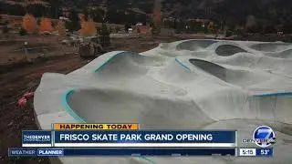Frisco skate park grand opening tonight